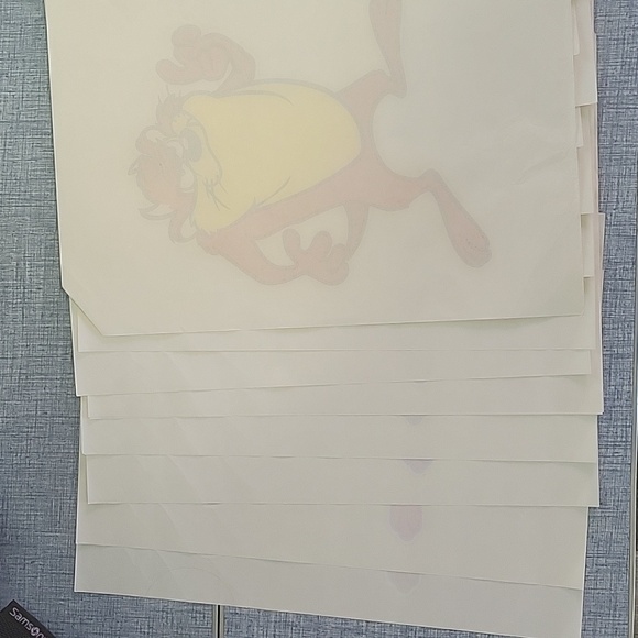 Original 17 Vintage Tasmanian Devil Transfers. Great Condition - Picture 2 of 13